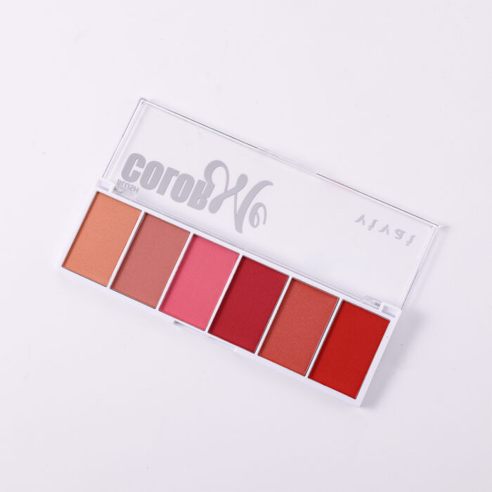 Paleta de Blush 06 cores Matte Color Me - Image 2