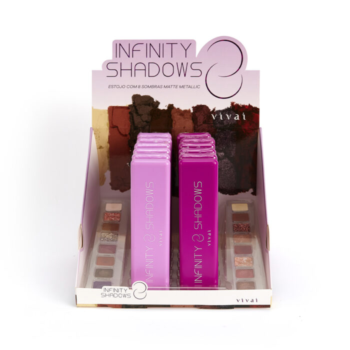 Paleta de Sombras Infinity Shadows - Imagem 9