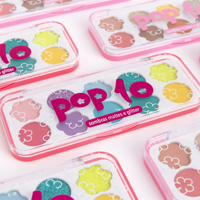 Estojos de sombras Pop 10